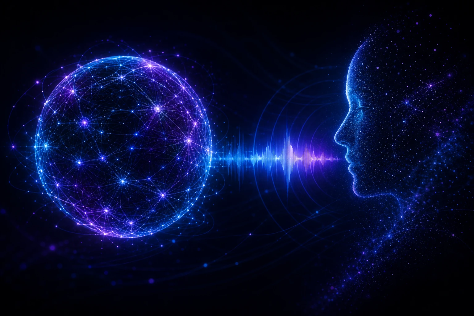 Cantica AI — visual cinematico del brand